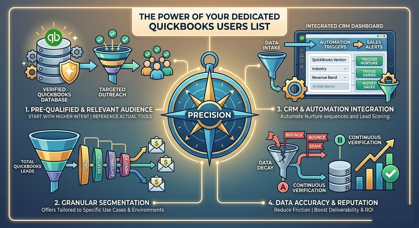 What Makes a QuickBooks Users List So Valuable for B2B Marketers